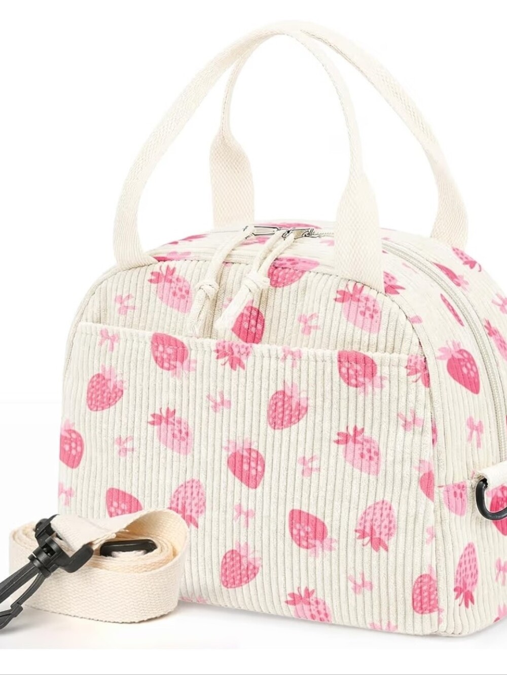 Pink Strawberry Lunchbox